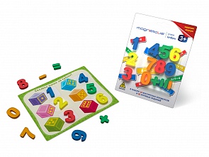 Набор для обучения MAGNETICUS Магнитные цифры и задания (Magneticus, NUM-001)